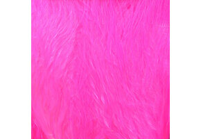 Hareline Strung Marabou Blood Quills Hot Pink