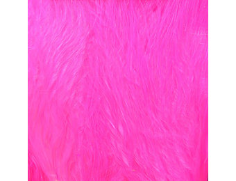 Hareline Strung Marabou Blood Quills Hot Pink