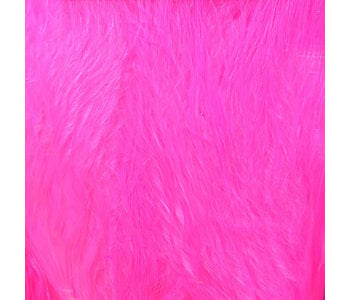 Hareline Strung Marabou Blood Quills Hot Pink