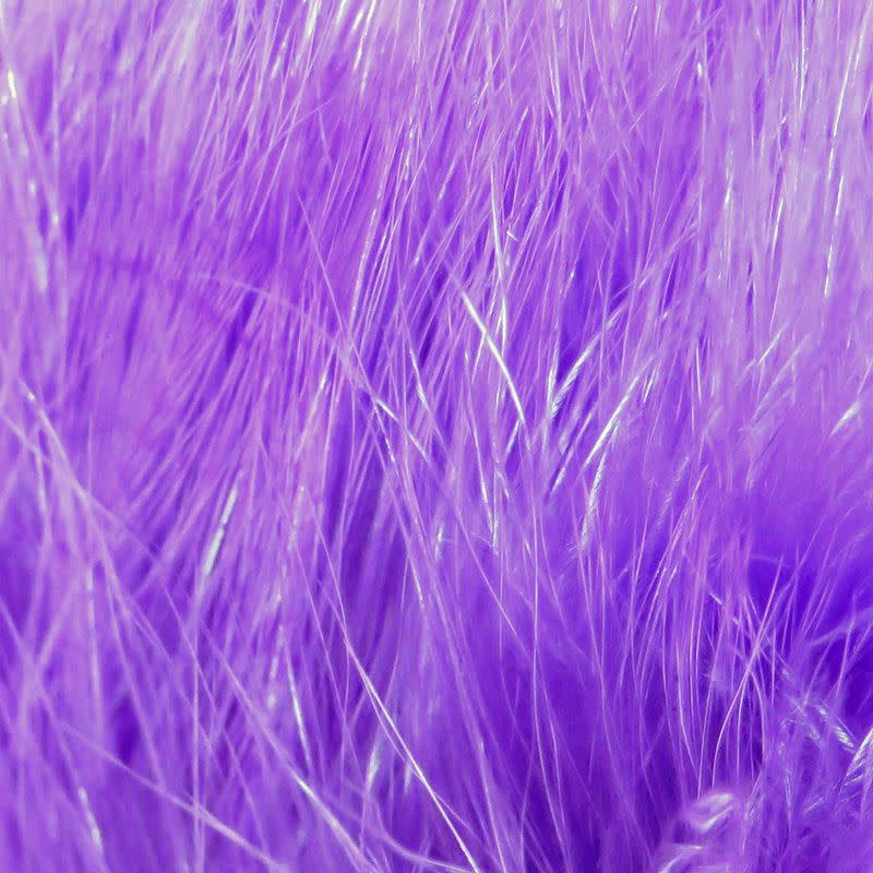 Hareline Strung Marabou Blood Quills Lavender