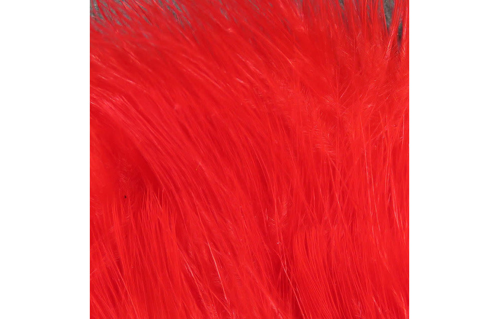Hareline Strung Marabou Blood Quills Red