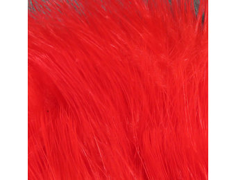 Hareline Strung Marabou Blood Quills Red