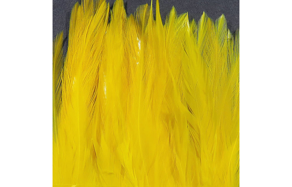 Strung Chinese 5-7 inch Saddle Yellow #383