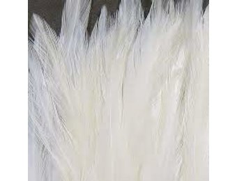 Strung Chinese 5-7 inch Saddle White #377