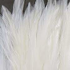 Strung Chinese 5-7 inch Saddle White #377