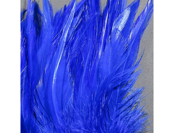 Strung Chinese 5-7 inch Saddle Royal Blue #321