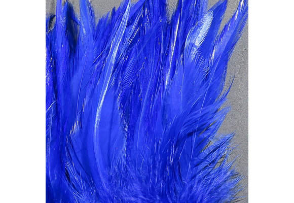 Strung Chinese 5-7 inch Saddle Royal Blue #321