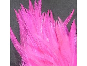 Strung Chinese 5-7 inch Saddle Hot Pink #188