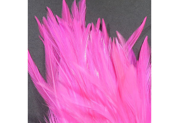 Strung Chinese 5-7 inch Saddle Hot Pink #188