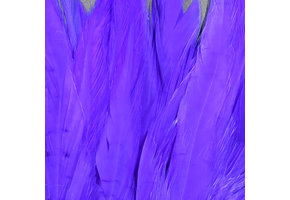 Strung Chinese 5-7 inch Saddle Bright Purple #45