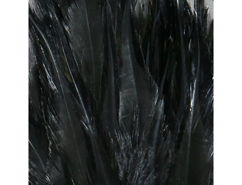 Strung Chinese 5-7 inch Saddle Black #11