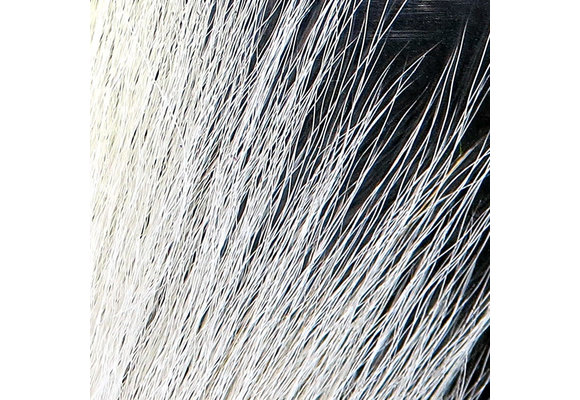 Large Northern Bucktail White #377