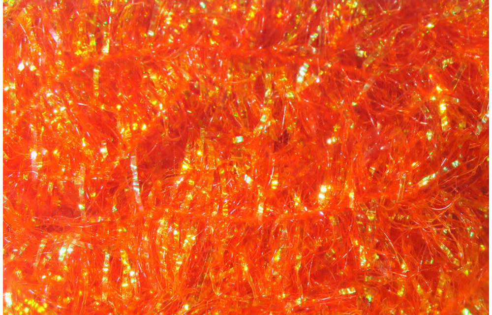Krystal Flash Chenille #187 Hot Orange
