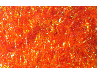 Krystal Flash Chenille #187 Hot Orange