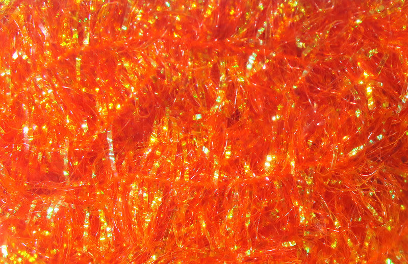 Krystal Flash Chenille #187 Hot Orange