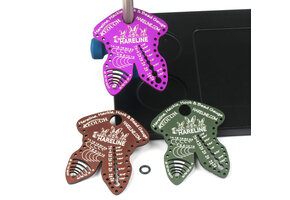 Hareline Hackle, Hook And Bead Gauge