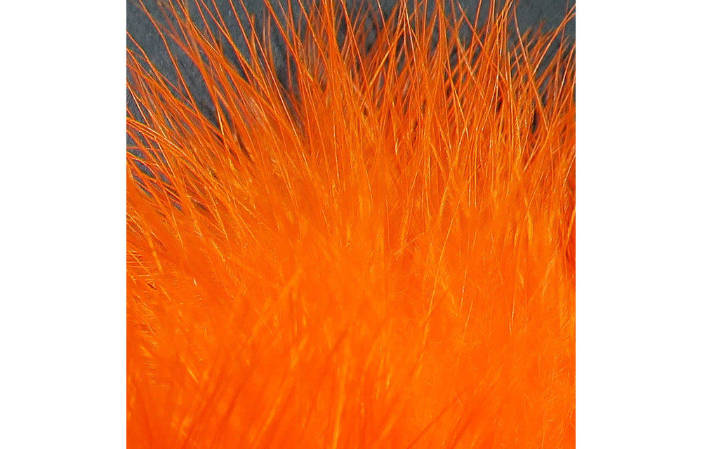 Hareline Mini Marabou Hot Orange #187