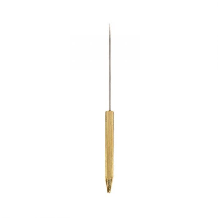 Bodkin, Gold, w/ Half Hitch Tool, Brass