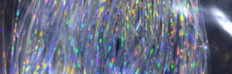 Holographic Flashabou - Silver Ice