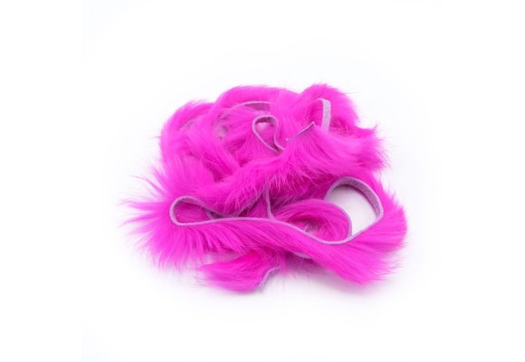 Rabbit Strips Fluorescent Pink #16