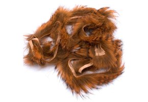 Black Barred Rabbit Strips #71 Crawfish Orange