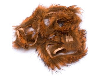 Black Barred Rabbit Strips #71 Crawfish Orange