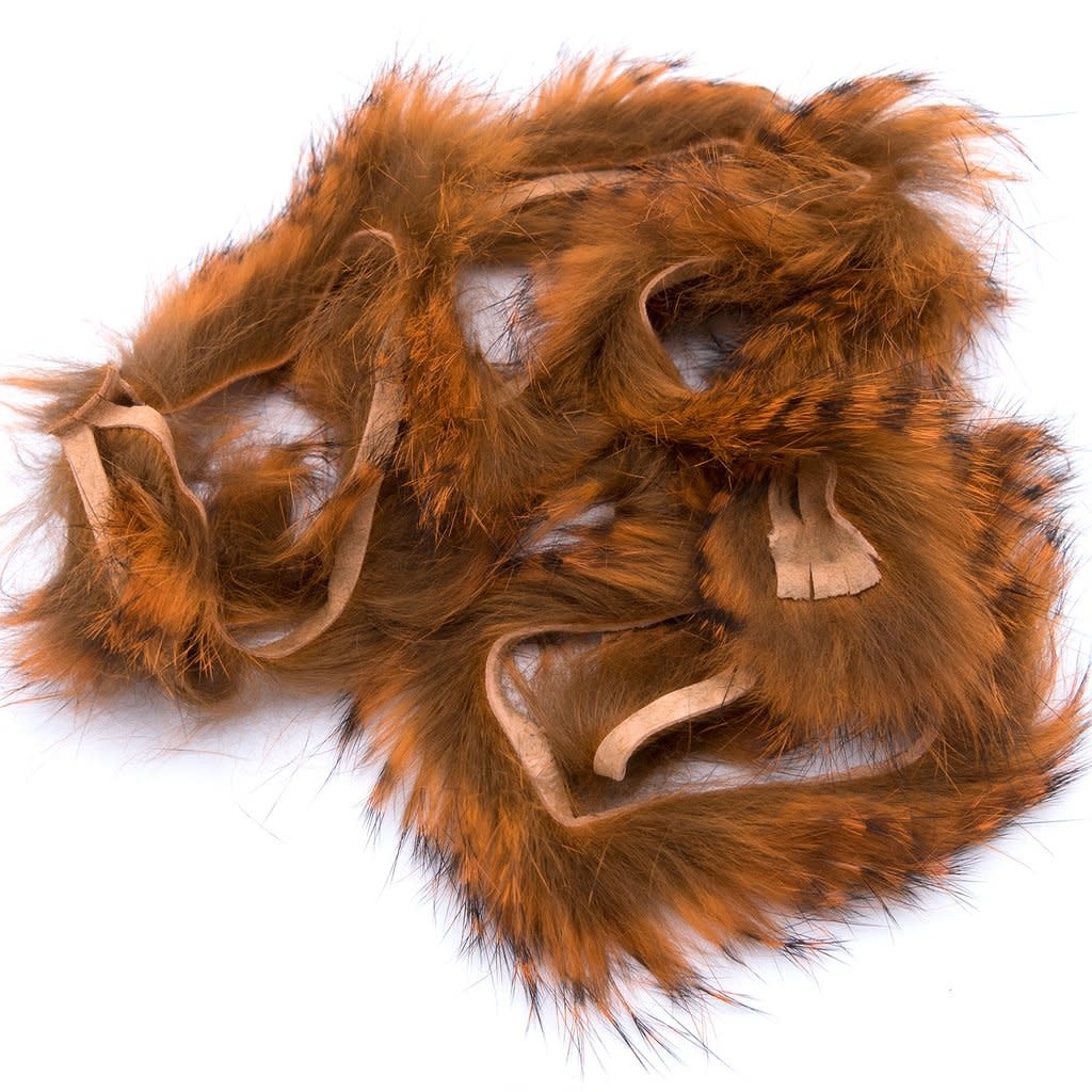 Black Barred Rabbit Strips #71 Crawfish Orange