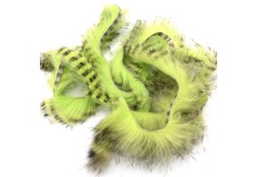 Black Barred Rabbit Strips #54 Chartreuse