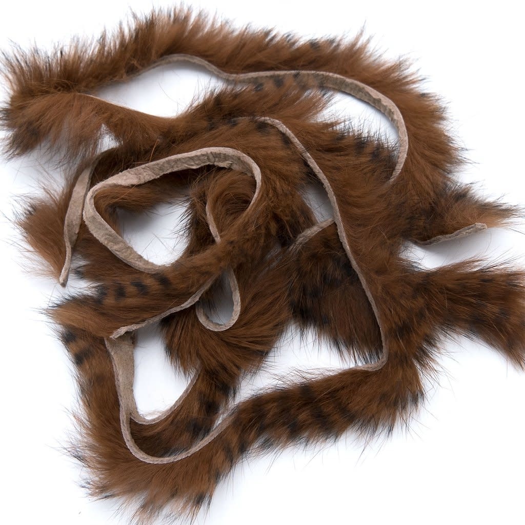 Black Barred Rabbit Strips #228 Medium Brown