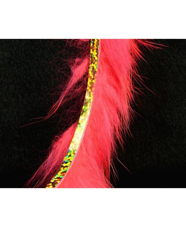 Bling Rabbit Strips Sockeye Red with Holo Gold Accent #BLS360G