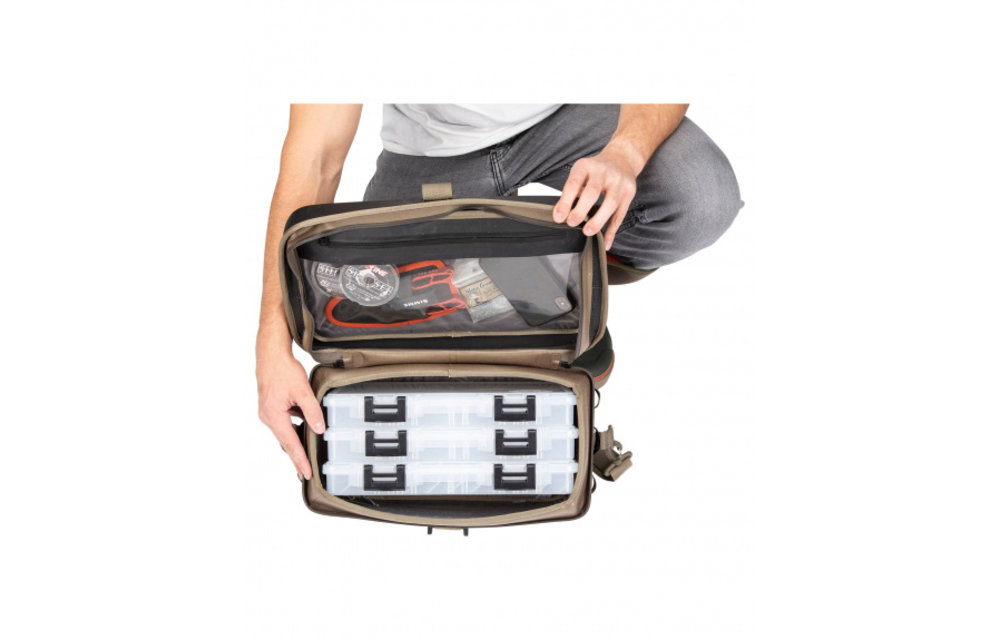 S20 SIMMS DRY CREEK BOAT BAG LARGE - 40L TAN
