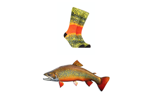 Reel Threads Trout Socks - Salmon River Fly Box