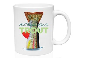 R.L. Winston White 11 oz. Mug w/ Cutthroat Trout