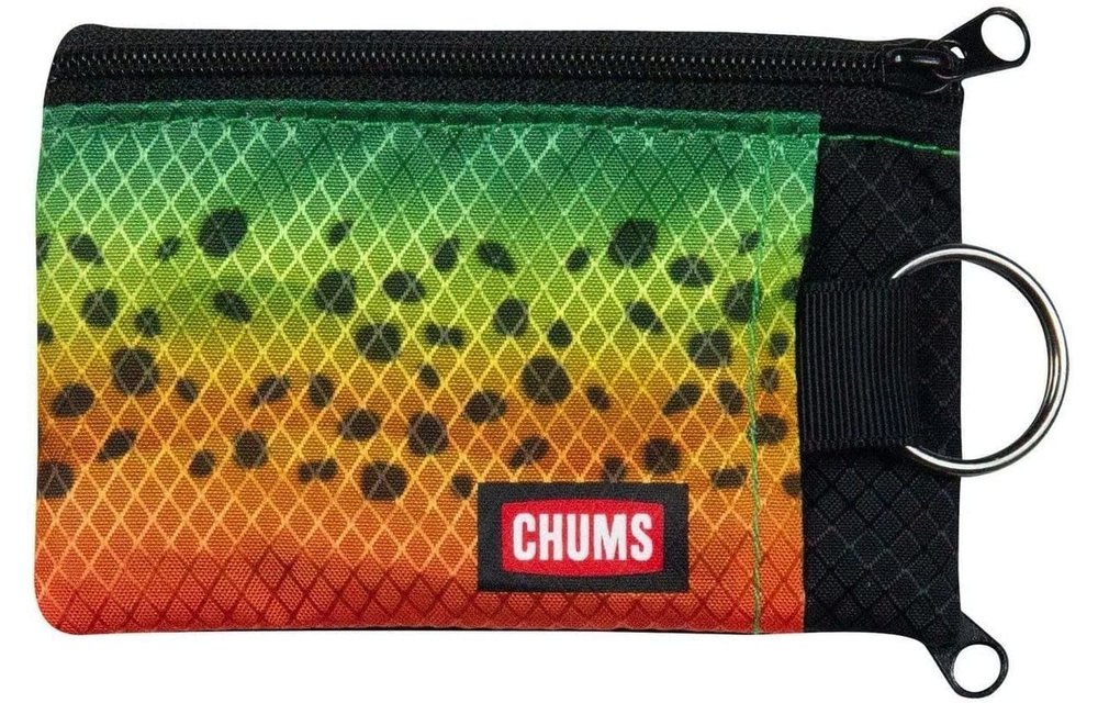 Chums Surfshorts Wallet - Salmon River Fly Box
