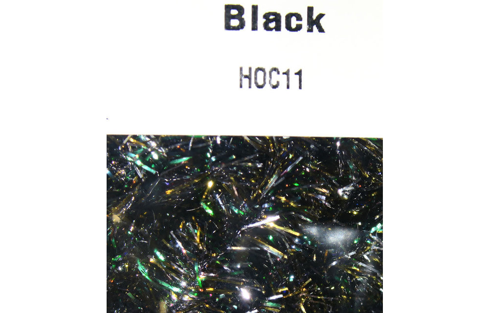 Holographic Cactus Chenille #11 Black