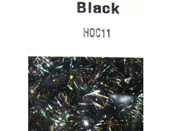Holographic Cactus Chenille #11 Black