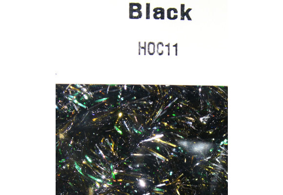 Holographic Cactus Chenille #11 Black