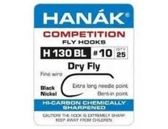 Hanak H130 Barbless Dry Fly Hook 25 Pack