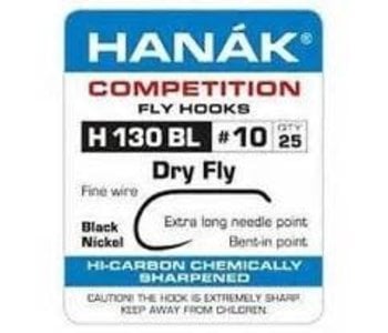 Hanak H130 Barbless Dry Fly Hook 25 Pack