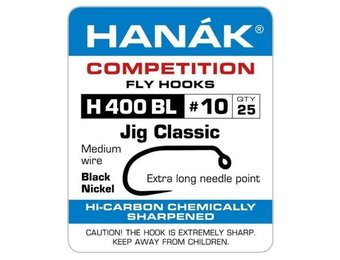 Hanak H400 Barbless Jig Hook 25 Pack