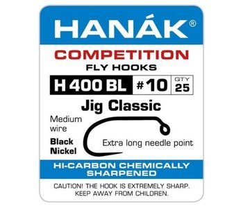Hanak H400 Barbless Jig Hook 25 Pack