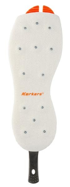 Korkers OmniTrax v3.0 Studded Felt, White/Orange