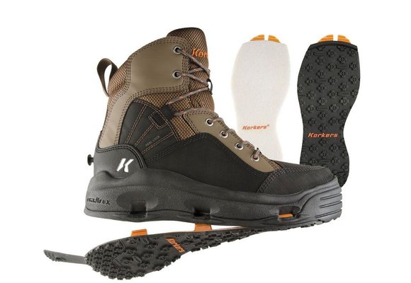 Korkers Hatchback Wading Boot - Felt + Kling-On Soles - The Fly Shack Fly  Fishing