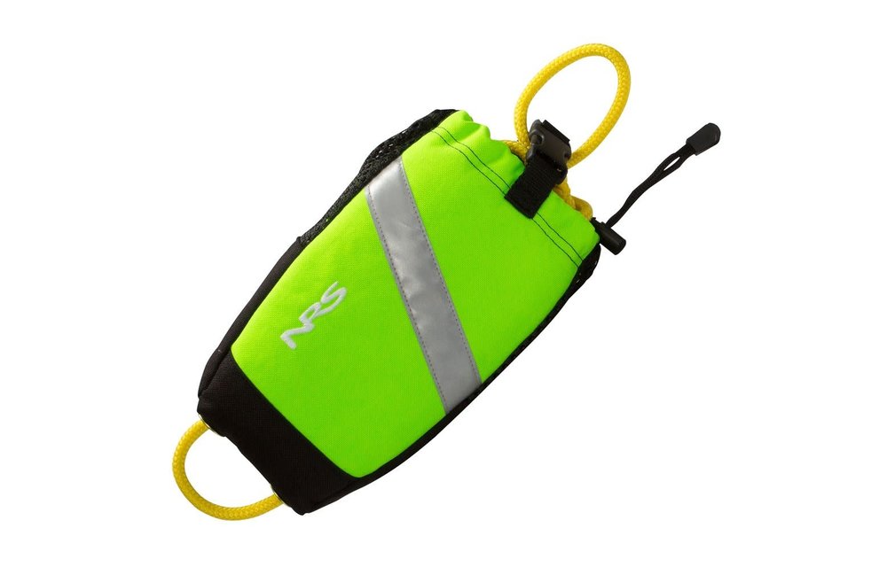 NRS Wedge Rescue Throw Bag  High Vis Green