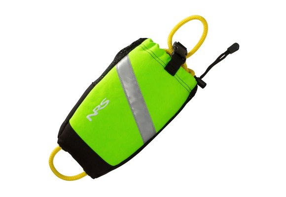 NRS Wedge Rescue Throw Bag  High Vis Green