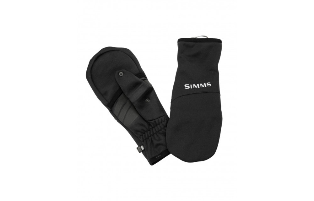 Simms Black Freestone Foldover Mitt