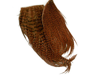 Whiting Bugger Pack Grizzly dyed Natural Brown