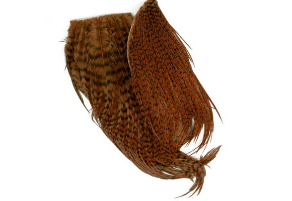Whiting Bugger Pack Grizzly dyed Natural Brown