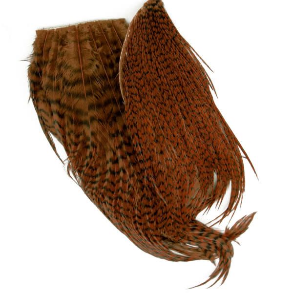 Whiting Bugger Pack Grizzly dyed Natural Brown