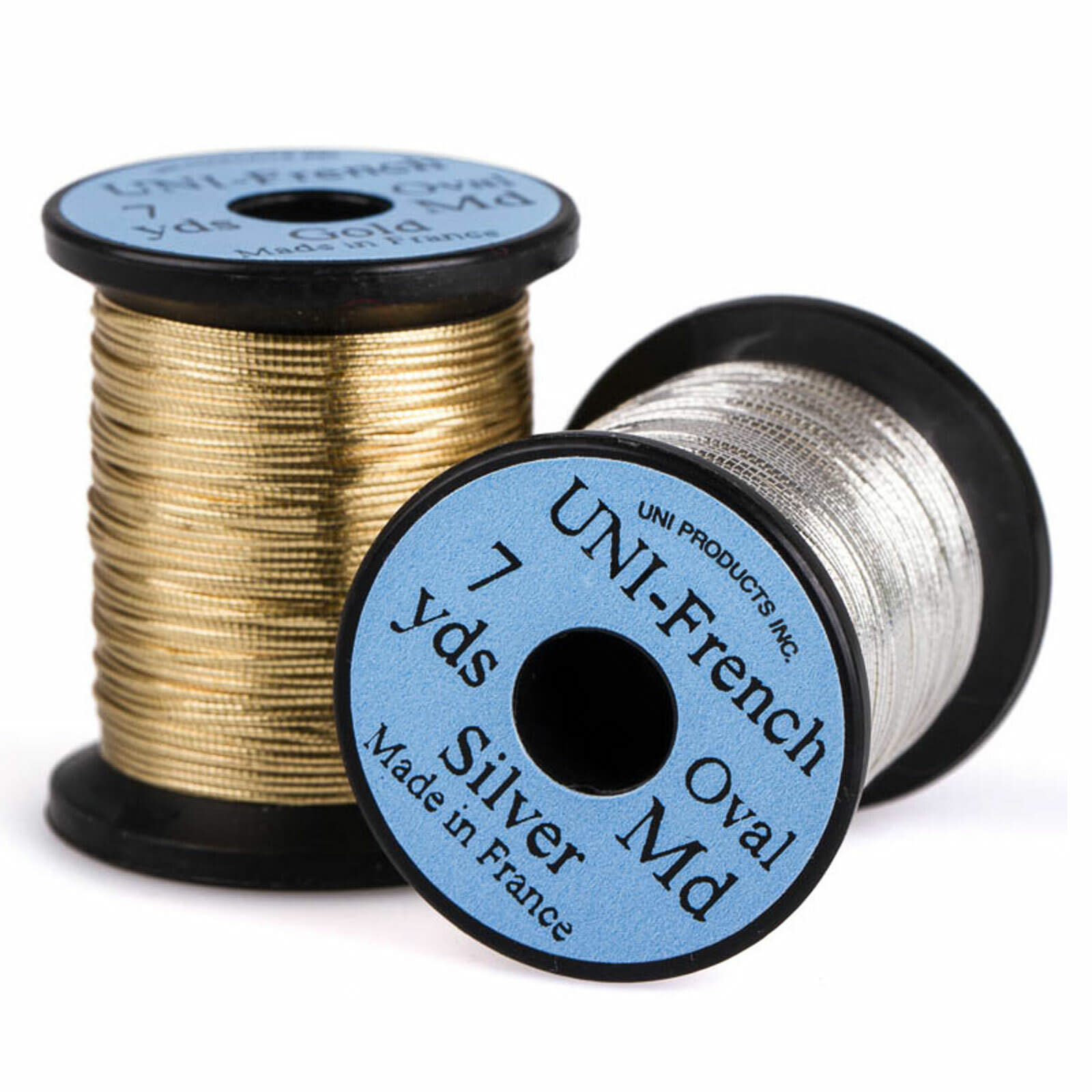 Uni-French Medium Oval French Tinsel - Silver